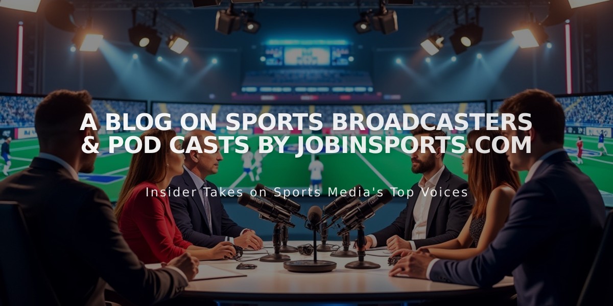 Breaking into Sports Broadcasting: A Guide to Traditional and Podcast Pathways