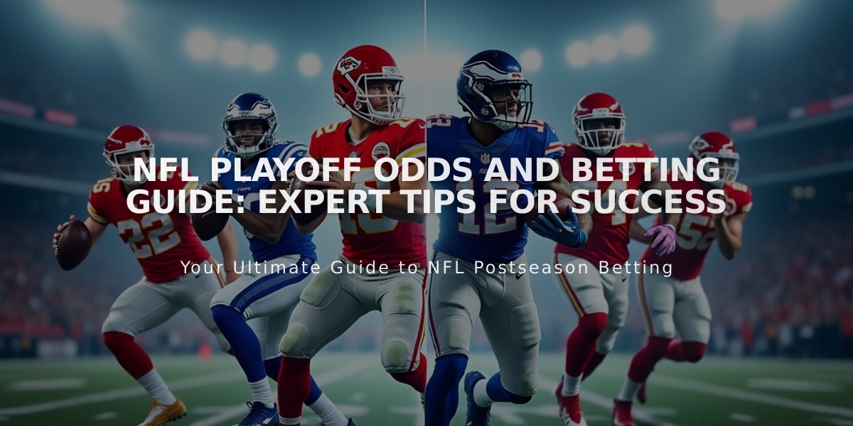 NFL Playoff Odds and Betting Guide: Expert Tips for Success