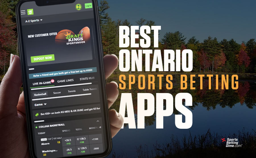 Ontario betting apps comparison graphic