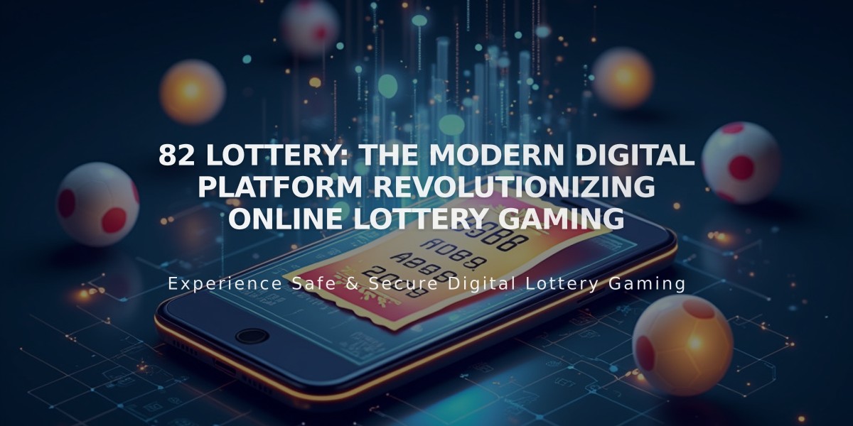 82 Lottery: The Modern Digital Platform Revolutionizing Online Lottery Gaming