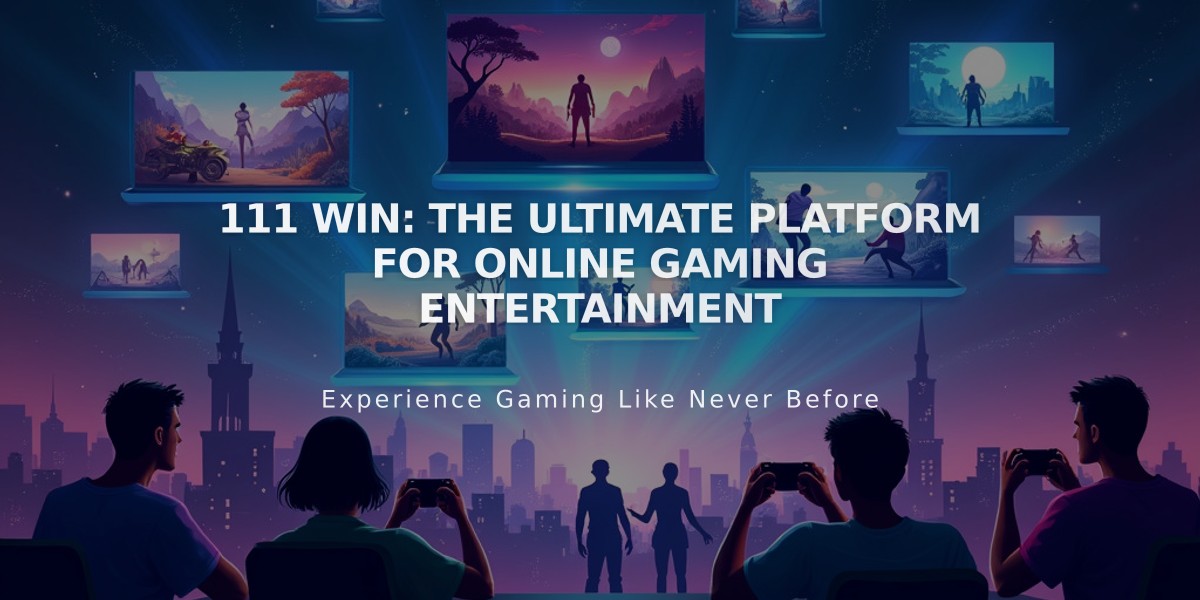 111 Win: The Ultimate Platform for Online Gaming Entertainment