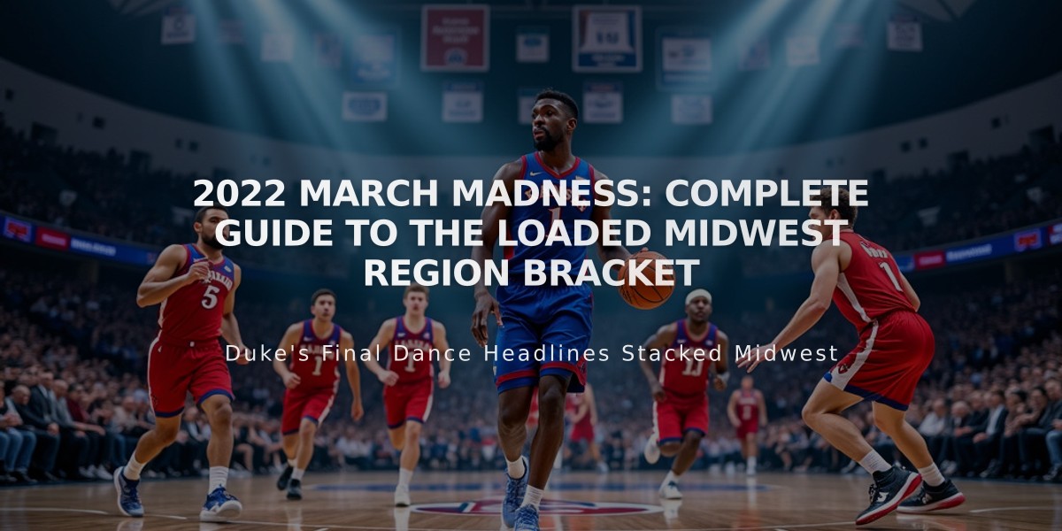 2022 March Madness: Complete Guide to the Loaded Midwest Region Bracket