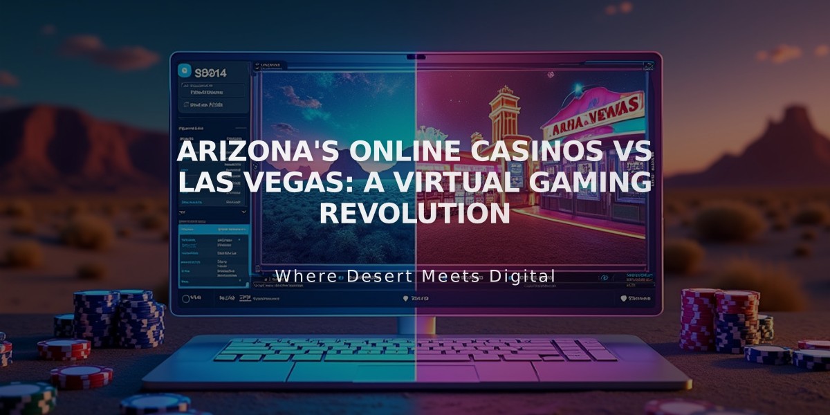 Arizona's Online Casinos vs Las Vegas: A Virtual Gaming Revolution