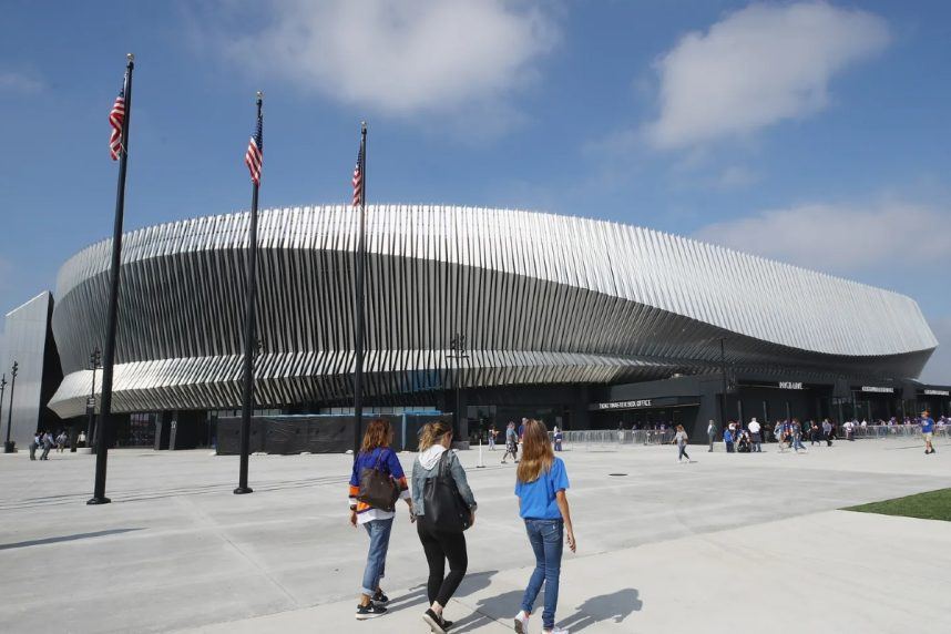 Nassau Coliseum exterior view