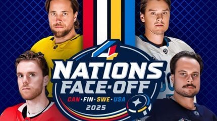 NHL Four Nations Face-Off poster