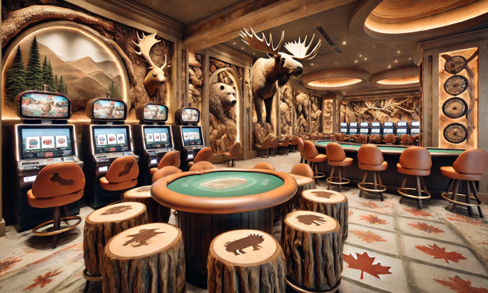 Interior view of casino gaming floor