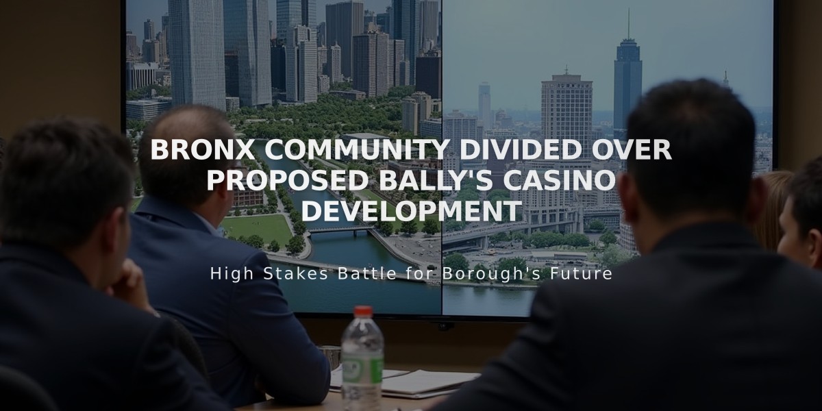 Bronx Community Divided Over Proposed Bally's Casino Development