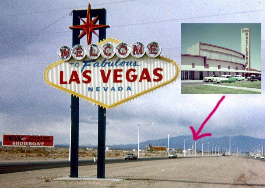 Historic Las Vegas sign 1959 comparison