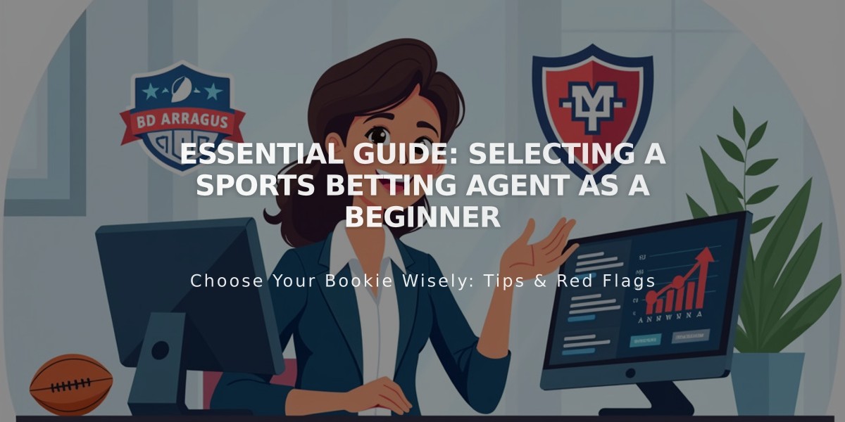 Essential Guide: Selecting a Sports Betting Agent as a Beginner