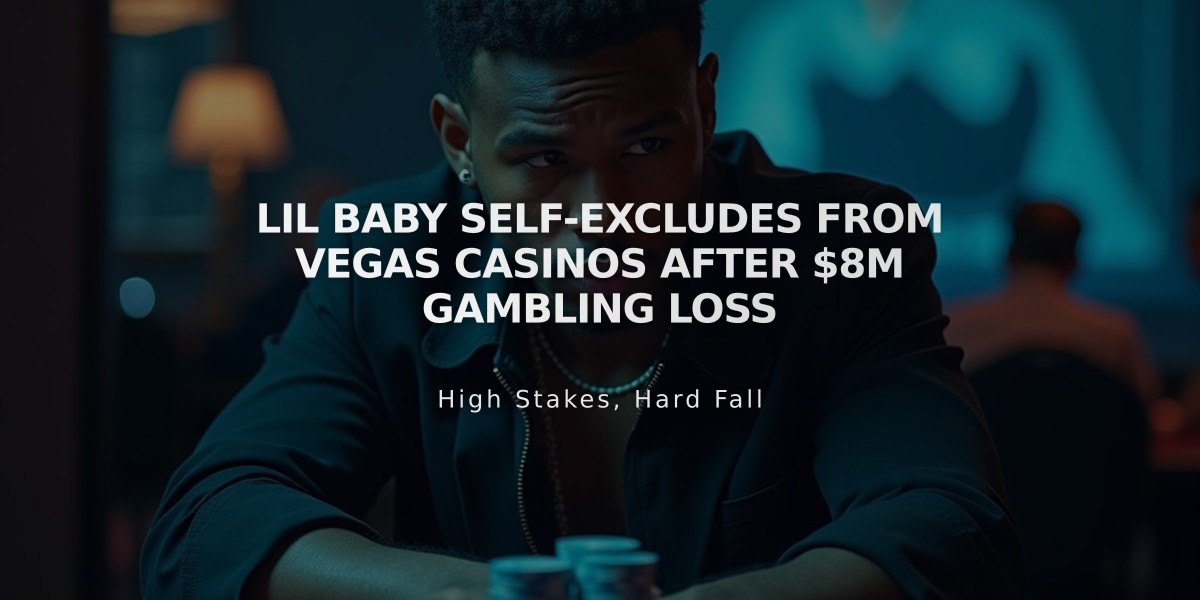 Lil Baby Self-Excludes from Vegas Casinos After $8M Gambling Loss