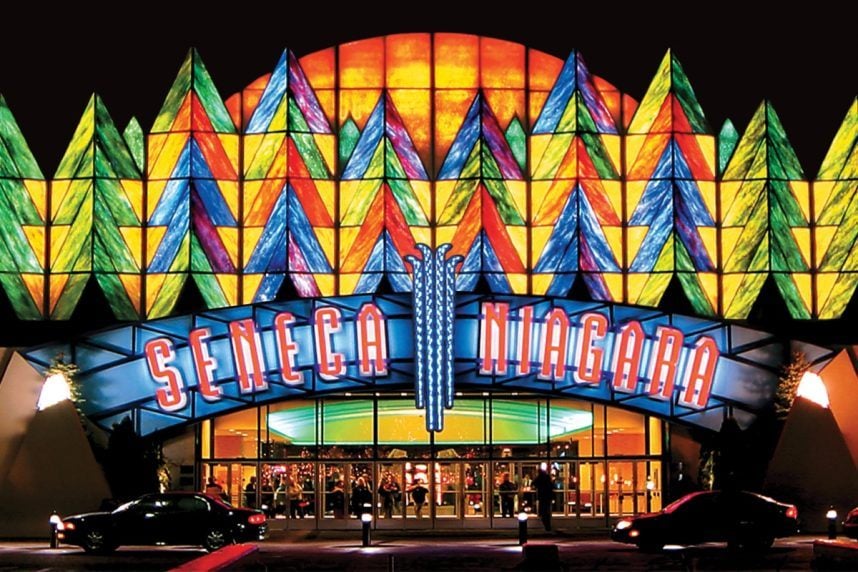 Seneca Niagara Casino exterior entrance