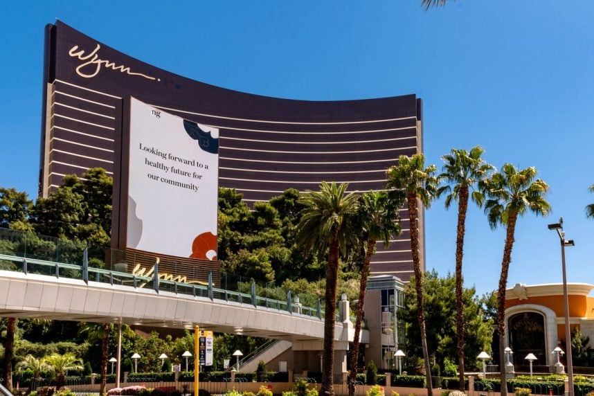 Wynn casino resort exterior view