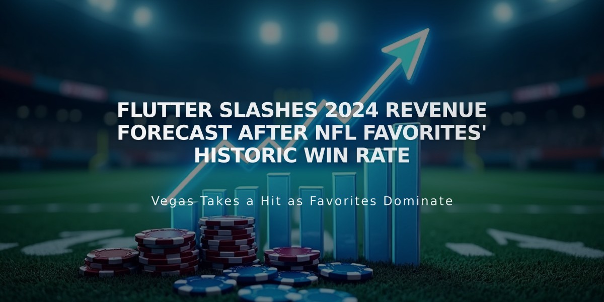 Flutter Slashes 2024 Revenue Forecast After NFL Favorites' Historic Win Rate