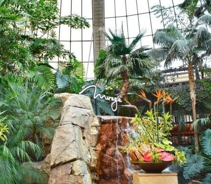 MGM Mirage atrium interior view