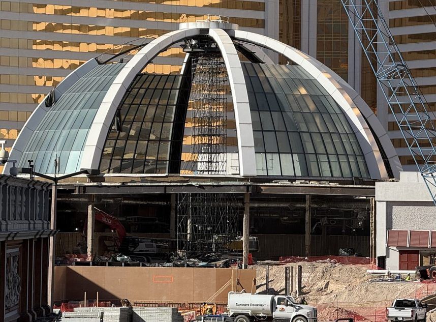 Dome building construction at Better Casino