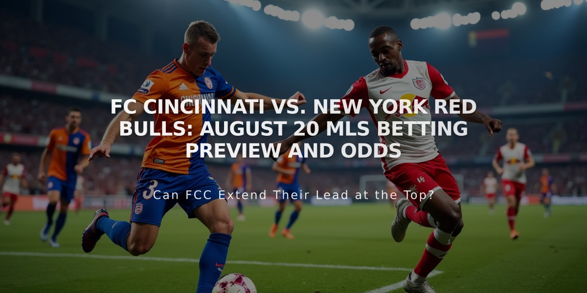 FC Cincinnati vs. New York Red Bulls: August 20 MLS Betting Preview and Odds