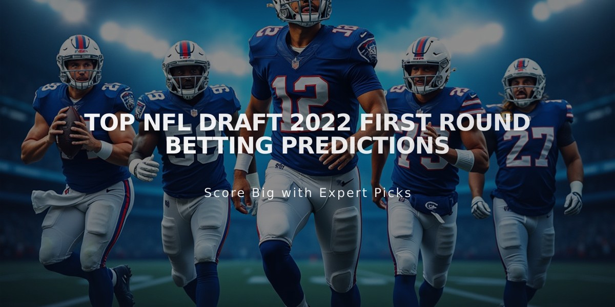 Top NFL Draft 2022 First Round Betting Predictions