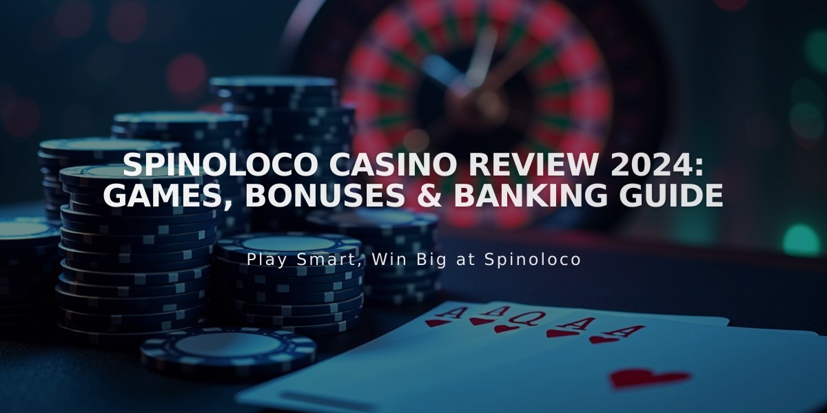 Spinoloco Casino Review 2024: Games, Bonuses & Banking Guide