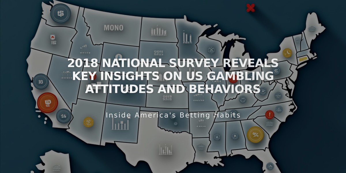 2018 National Survey Reveals Key Insights on US Gambling Attitudes and Behaviors