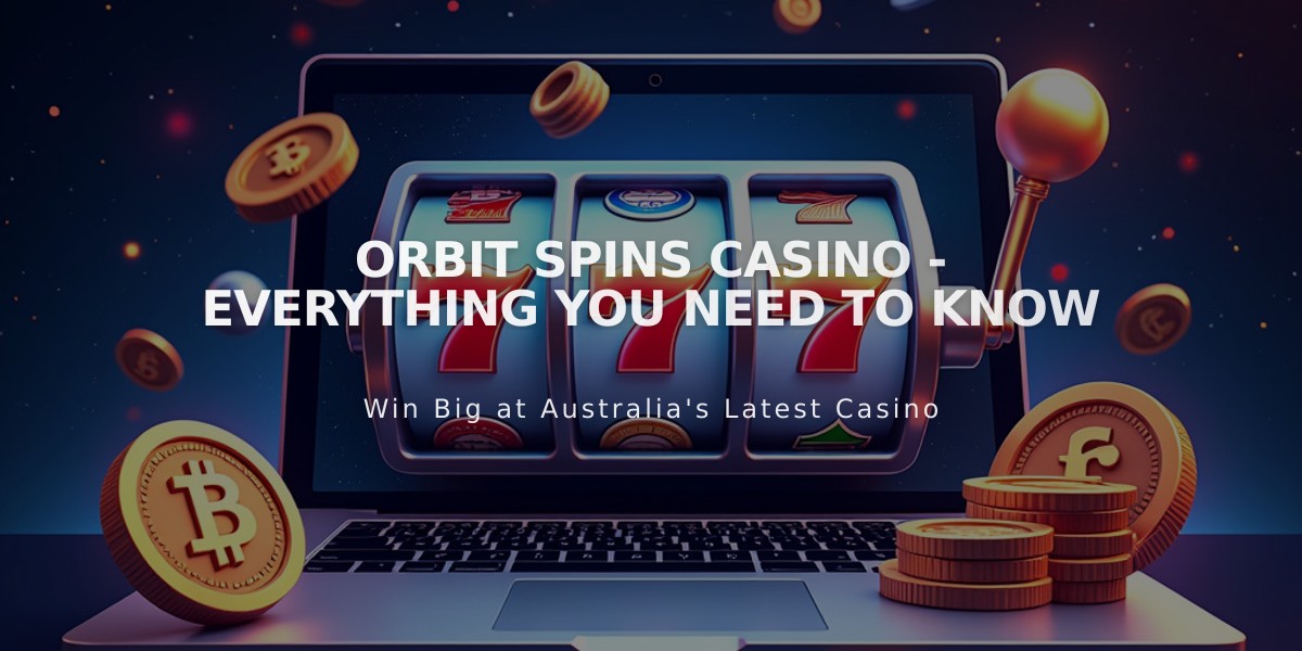 Orbit Spins Casino - Everything You Need to Know