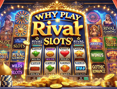 Rival slot game titles display