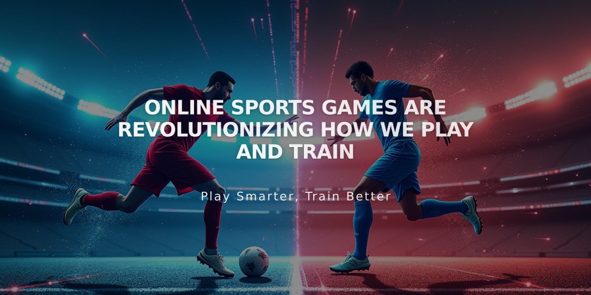 Online Sports Games Are Revolutionizing How We Play and Train