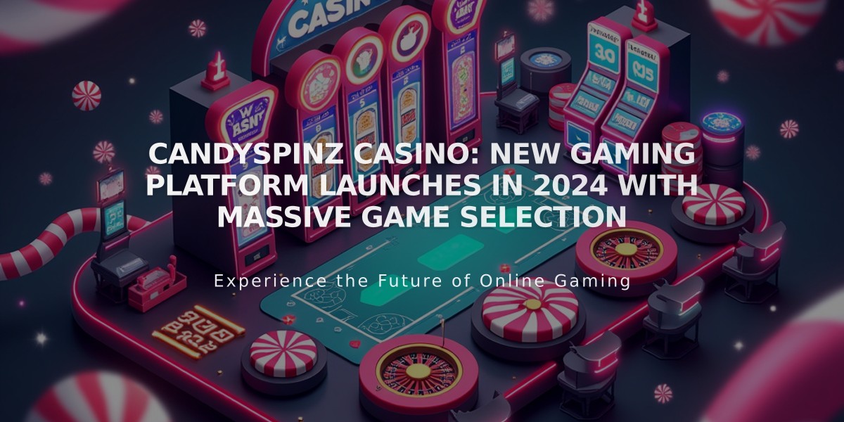 Candyspinz Casino: New Gaming Platform Launches in 2024 with Massive Game Selection