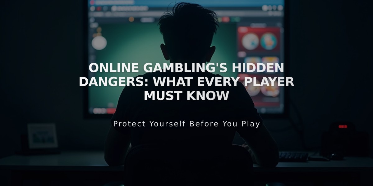 Online Gambling's Hidden Dangers: What Every Player Must Know