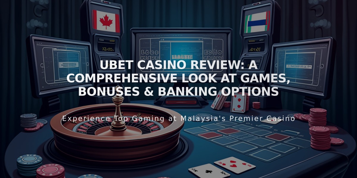 UBET Casino Review: A Comprehensive Look at Games, Bonuses & Banking Options