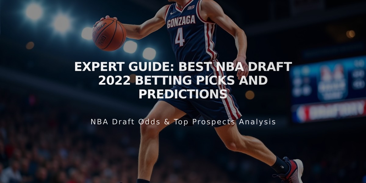 Expert Guide: Best NBA Draft 2022 Betting Picks and Predictions