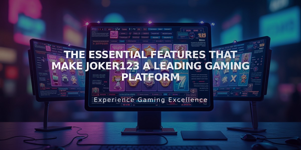 The Essential Features That Make Joker123 a Leading Gaming Platform